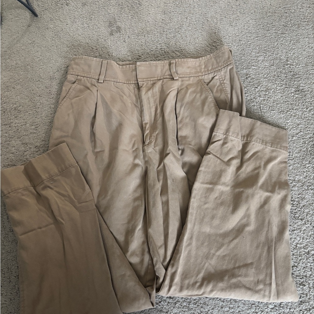 Everlane Tencel Way High Trouser - Picture 3 of 4